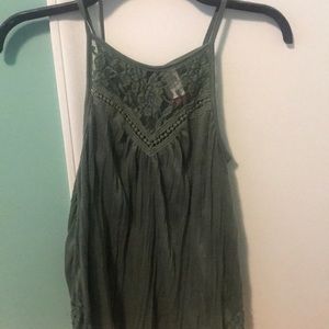 No Boundaries green tank